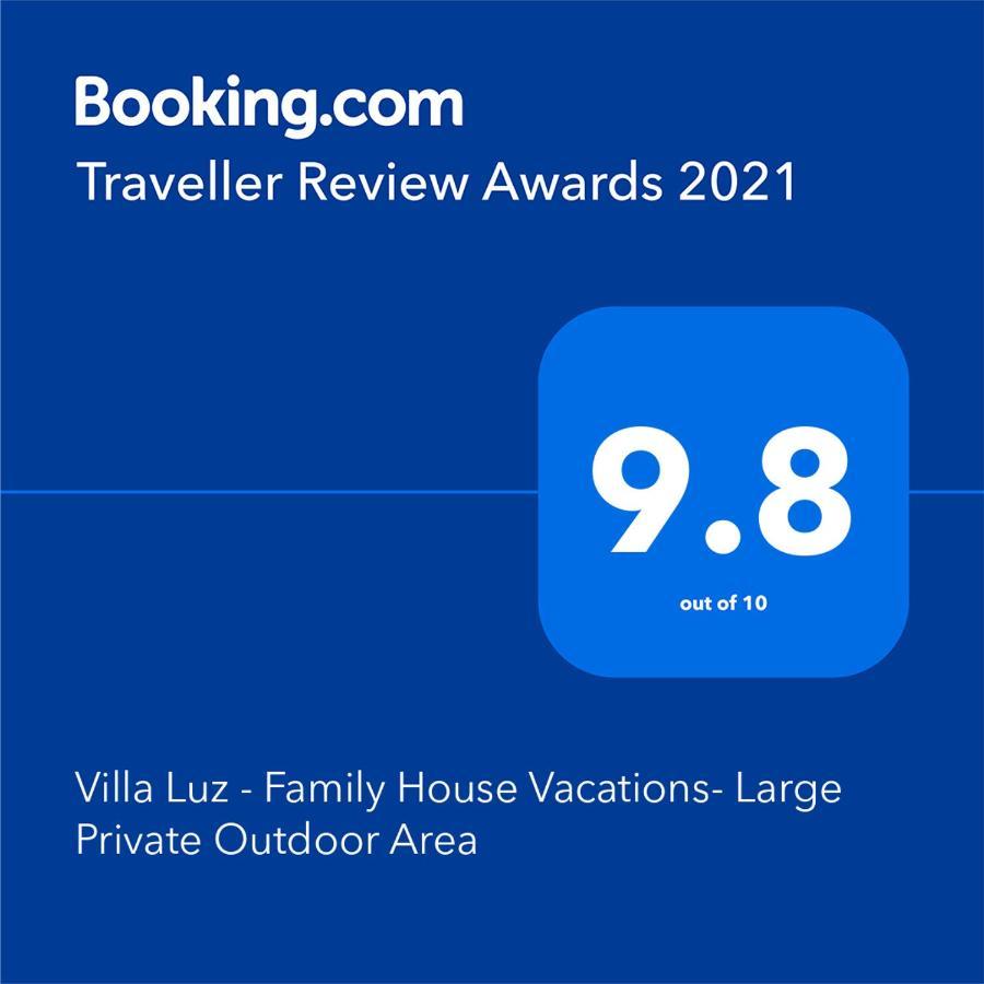 VILLA LUZ FAMILY HOUSE VACATIONS LARGE PRIVATE OUTDOOR AREA